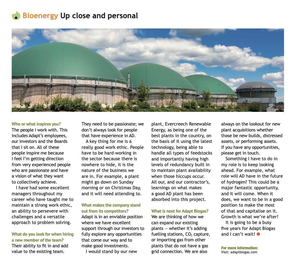 Part two of the bioenergy Insights interview with James Thompson