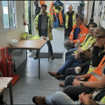 IGEM visit Evercreech plant, site visit with Adapt biogas, James thompson Speaking