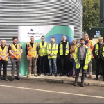 IGEM visit Evercreech plant, site visit with Adapt biogas and instiute of Gas Engineers