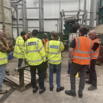 IGEM visit Evercreech plant, site visit with Adapt biogas