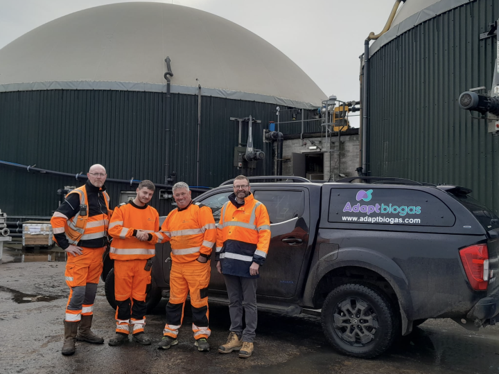 davy Walters apprenticeship Adapt biogas
