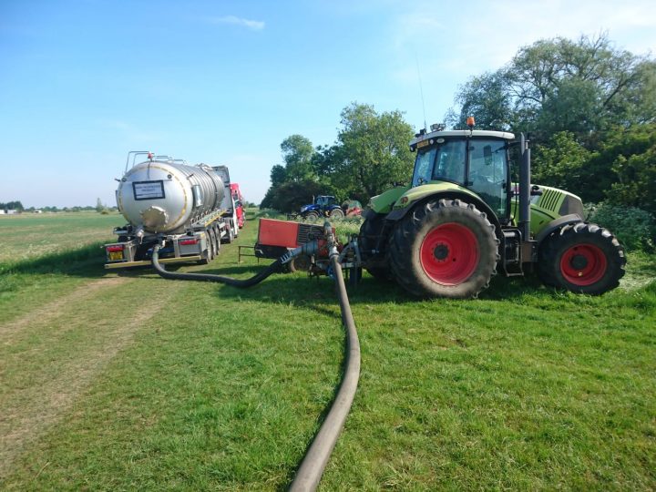 Slurry Spreading, digestate fertiliser